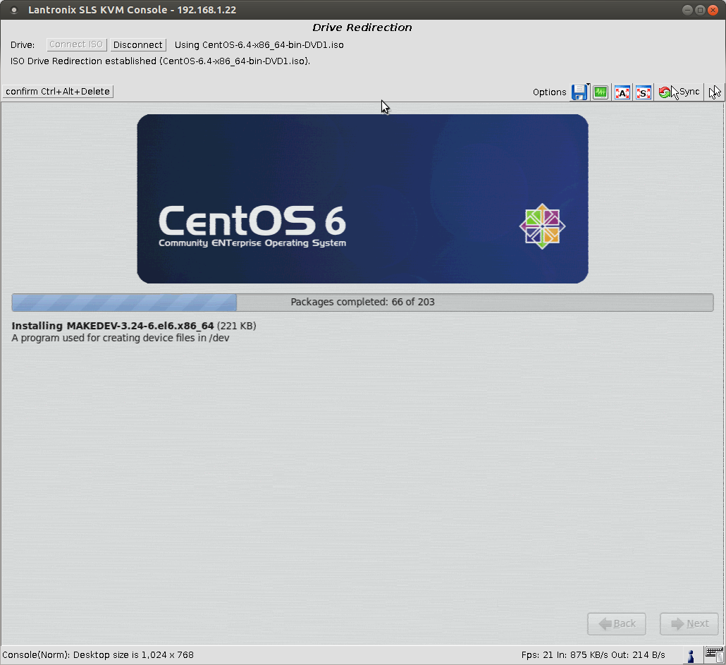 Lantronix SecureLinx Spider Window